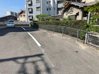 名古屋市　港区　月極駐車場　塗り替え工事